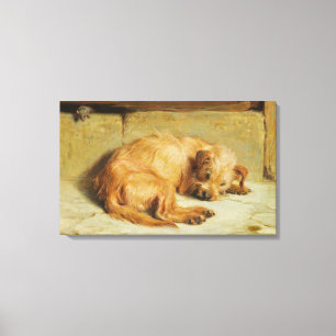 Impressão Em Tela English Cocker Spaniel Dog (por Briton Rivière)