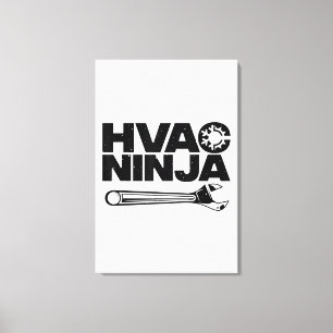 Impressão Em Tela Engraçado Presente HVAC Para Legal Crédito Aéreo T