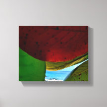 Enquadrada pela Natureza - Folhas Tropicais e Canv