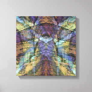 Impressão em Tela Enrolada, Giz Abstrato no Ciment