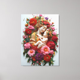 Impressão Em Tela Enrolado em Cravos, Nascer de Graça