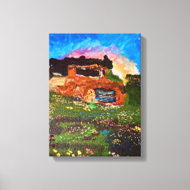 Impressão Em Tela "Enrolador no Jardim"