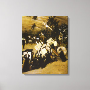 Impressão Em Tela Ensaio da Orquestra Pasdeloup por JS Sargent