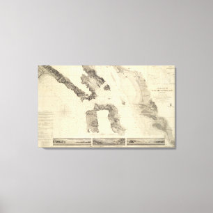 Impressão Em Tela Entrada a San Francisco Bay Califórnia