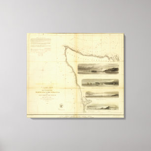 Impressão Em Tela Entrada de Admiralty do porto do cinza