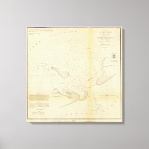 Impressão Em Tela Entrada de Ocracoke, NC