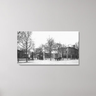 Impressão Em Tela Entrada no Quai 'La Halle aux Vins'