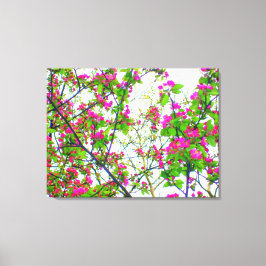 Impressão em Tela Envelopada 'Cherry Blossom Abstr