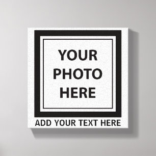 Impressão Em Tela Enviar imagem foto & adicionar texto – Personaliza