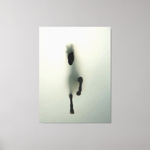 Impressão Em Tela Equina A Partir Do Nevoeiro