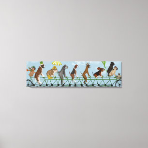 Impressão Em Tela Equipe Mutley em Tandem