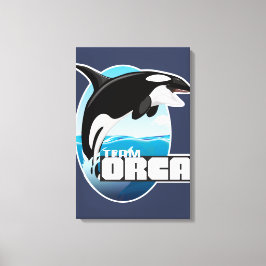 Impressão Em Tela Equipe Orca