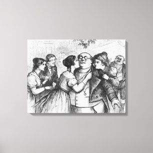 Impressão Em Tela Era uma coisa agradável para ver o Sr. Pickwick