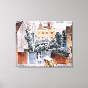 Impressão Em Tela Eric Ravilious, A Vaga, o realismo mágico,