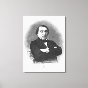 Impressão Em Tela Ernest Renan após uma fotografia por Pierre