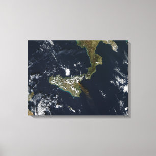 Impressão Em Tela Erupção do Monte Etna na Sicília