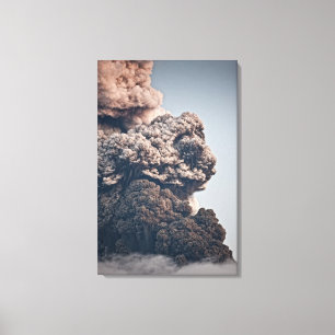 Impressão Em Tela Erupção vulcânica de Eyjafjalljokull
