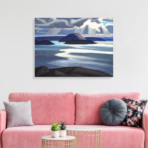 Impressão Em Tela Esboço do Lago Superior Lawren Harris