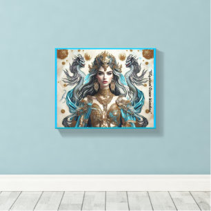 Impressão Em Tela "Escalas de Ouro"