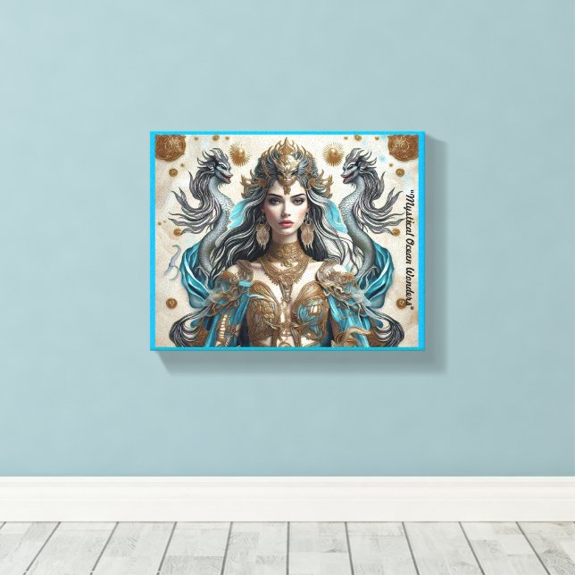 Impressão Em Tela "Escalas de Ouro" (Insitu(piso de madeira))