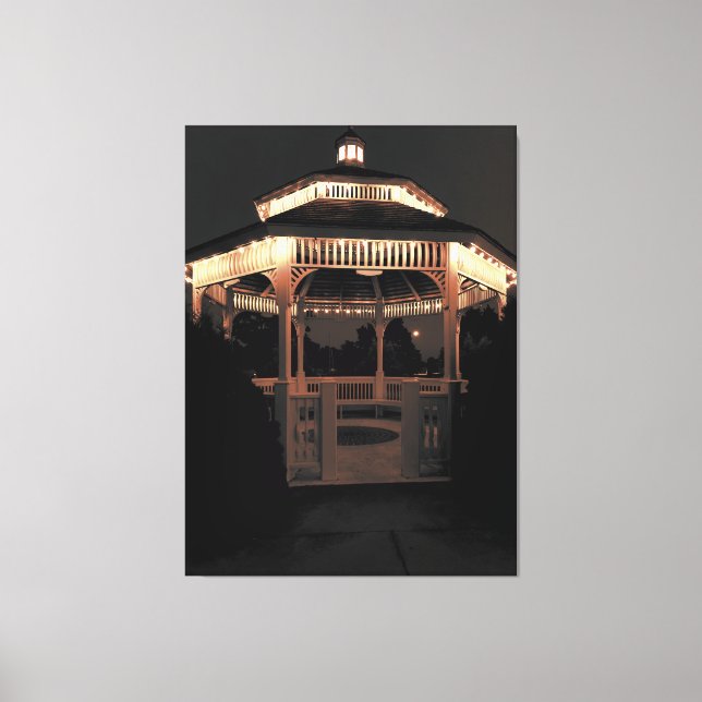 Impressão Em Tela Escanaba Na Tela Da Lua (Frente)