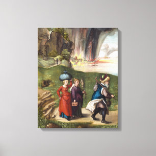 Impressão Em Tela Escape de Lot - Albrecht Durer - c1496