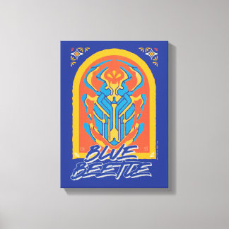 Impressão Em Tela Escaravelho Azul Talavera Gráfico