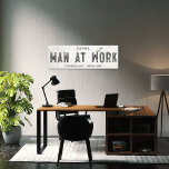 Impressão Em Tela Escritório Rustic Modern Farmhouse Masc<br><div class="desc">Elevem seu espaço com nosso fino Sinal de Escritório de Arte de Muro de Canvas Estreita, onde o charme de eterno encontra a estética moderna da fazenda. Esta peça de arte combina facilmente elegância rústica com uma borda industrial, apresentando um fundo branco esfarrapado e afugentado que exude uma sensação de...</div>