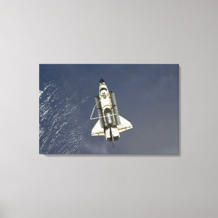 Impressão Em Tela Esforço 15 do vaivém espacial