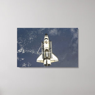 Impressão Em Tela Esforço 17 do vaivém espacial