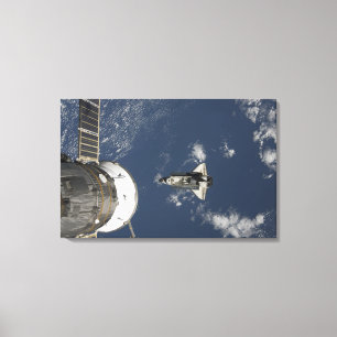 Impressão Em Tela Esforço 18 do vaivém espacial