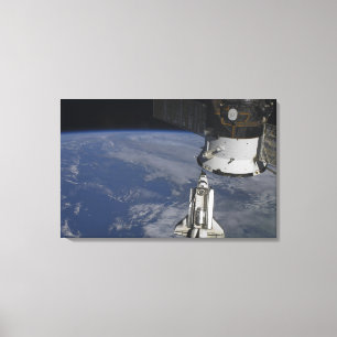 Impressão Em Tela Esforço 2 do vaivém espacial
