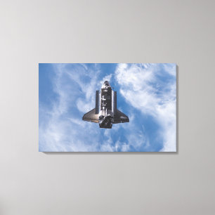 Impressão Em Tela Esforço 4 do vaivém espacial
