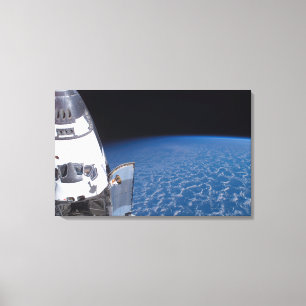 Impressão Em Tela Esforço 6 do vaivém espacial