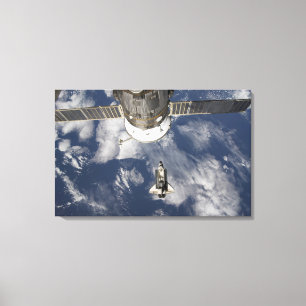 Impressão Em Tela Esforço 8 do vaivém espacial