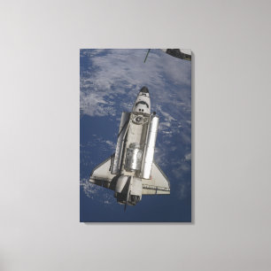 Impressão Em Tela Esforço do vaivém espacial