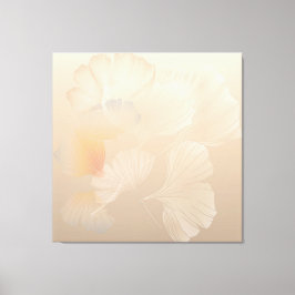 Impressão Em Tela Esmagamento de Arte Gráfica Abstrato do Ginkgo Bil