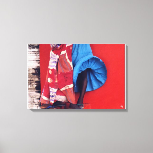 Impressão Em Tela Esmagamento De Um Vento Senegal (Frente)