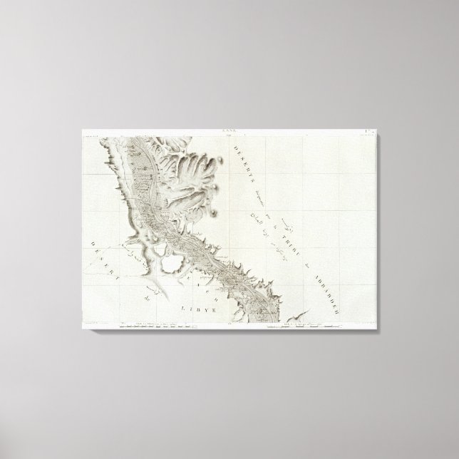 Impressão Em Tela Esne, Egito (Frente)