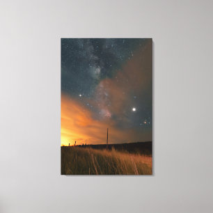 Impressão Em Tela Espaço Adorável