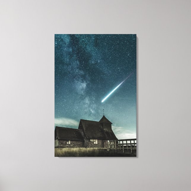 Impressão Em Tela Espaço bonito (Frente)