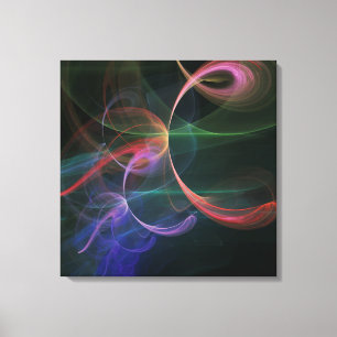 Impressão Em Tela Espaço de Arte Abstrata