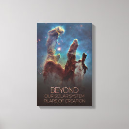 Impressão Em Tela Espaço Exterior, Galáxia, Via Látea, Pilares De Cr