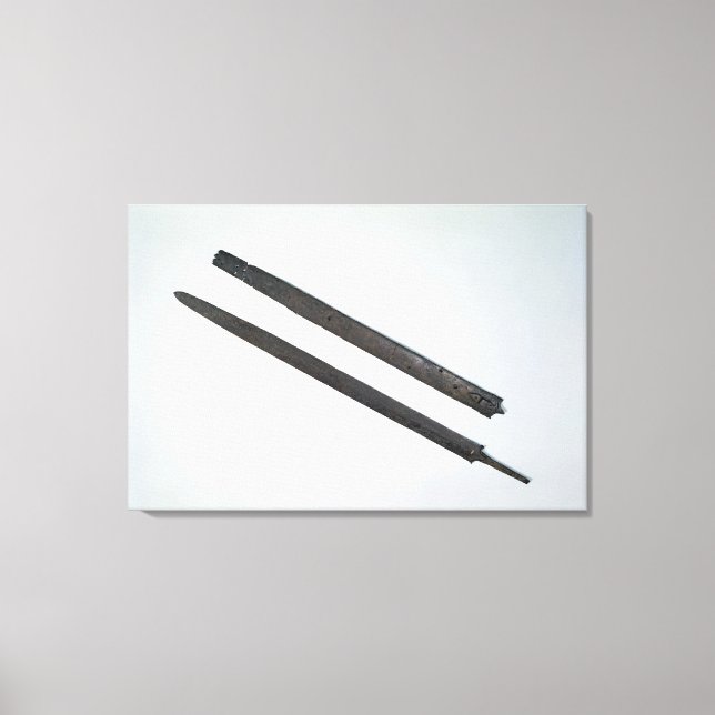 Impressão Em Tela Espada e bainha, de La Tene, Suiça (Frente)