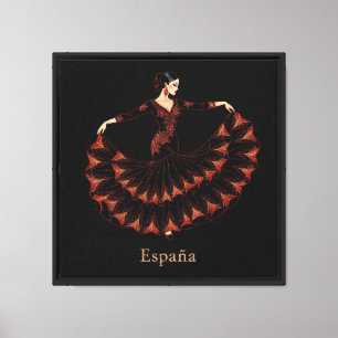 Impressão Em Tela Espanha