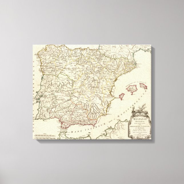 Impressão Em Tela Espanha e Portugal (Frente)