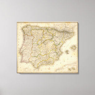 Impressão Em Tela Espanha e Portugal