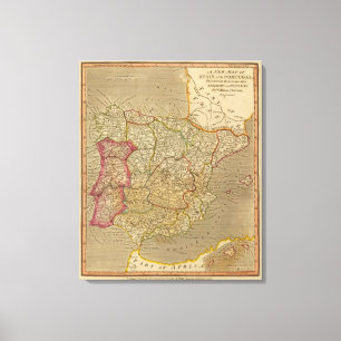 Impressão Em Tela Espanha, Portugal