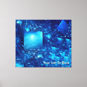 Impressão Em Tela Espelhos Destruídos