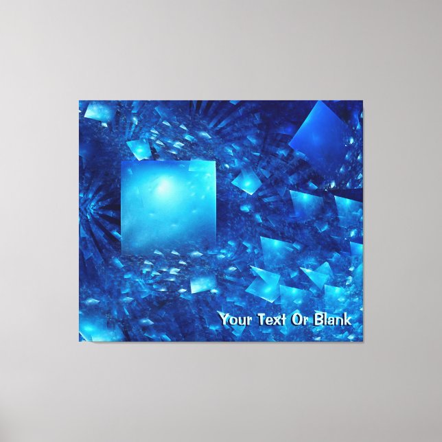 Impressão Em Tela Espelhos Destruídos (Frente)